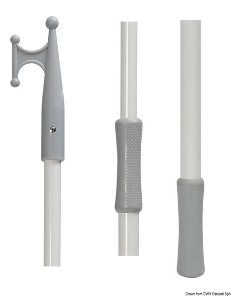 Gancio accosto telescopico Color bianco - 34.458.80